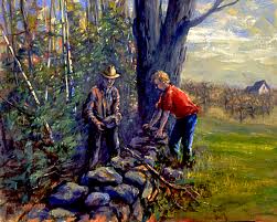 Summary and Analysis of Mending Wall by Robert Frost<