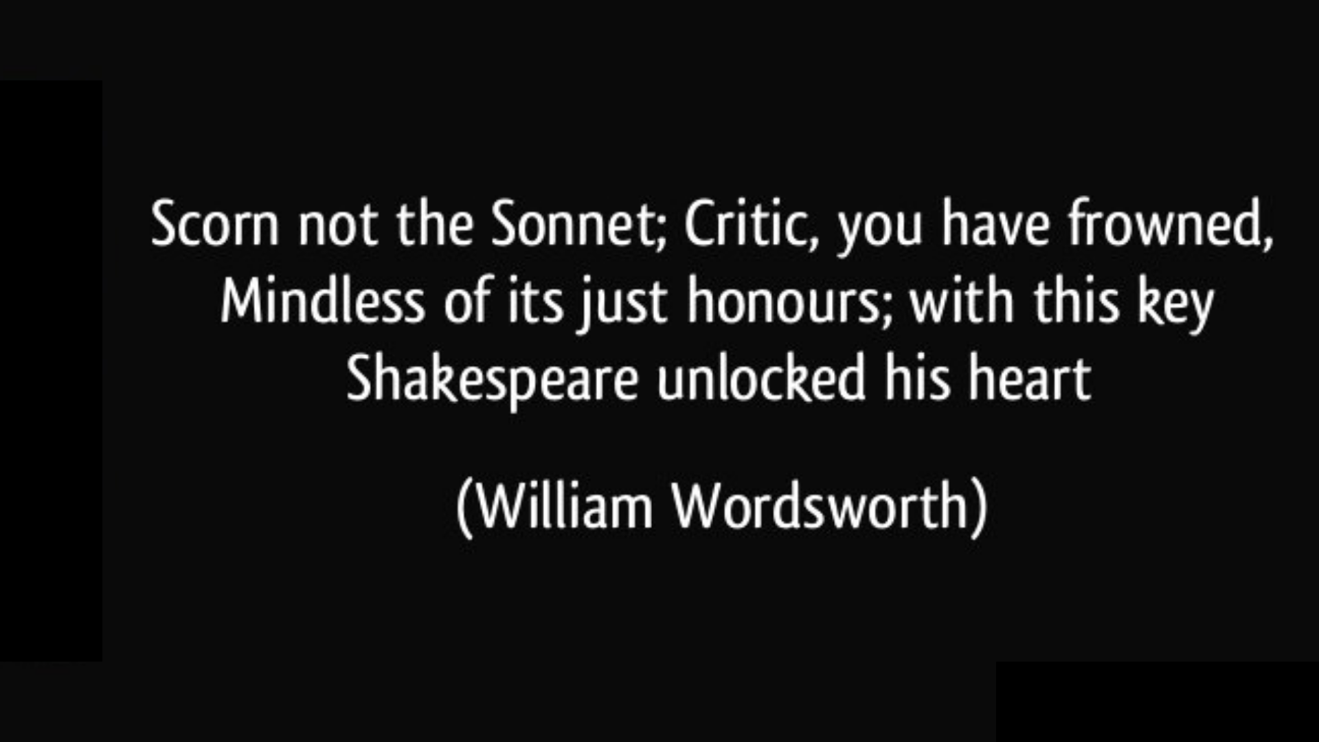 Summary and Analysis of “Scorn Not The Sonnet” by William Wordsworth: 2022<