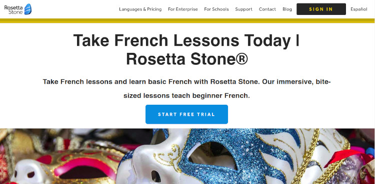 Learn French from the experts