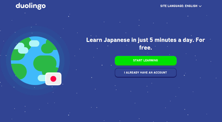 Learn Japanese in just 5 minutes a day