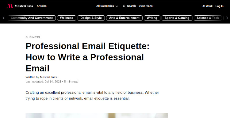 Professional Email Etiquette: How to Write a Professional Email